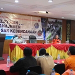 Wali Kota Malang saat memberi sambutan.