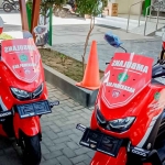 Dua unit sepeda motor yang didesain untuk pelayanan kesehatan oleh Dinas Kesehatan Kabupaten Pamekasan.