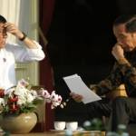 Presiden Republik Filipina, Rodrigo Roa Duterte saat pertemuan empat mata dengan Presiden Jokowi (kanan) di Istana Merdeka, Jakarta, 9 September 2016. Foto: tempo.co