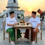 KH Khotib Asumin (kanan). Foto: dok. pribadi