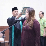 Kantah Kabupaten Pasuruan saat melantik PPAT yang baru.