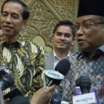 Jokowi bersama Ketua PBNU Said Aqil Siradj. foto: republika.co.id
