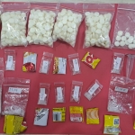 Barang bukti yang diamankan Polresta Sidoarjo