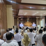 Pengukuhan Tim percepatan Perekonomian Daerah Tahun 2025-2029 di lingkungan kantor Pemkab Pasuruan