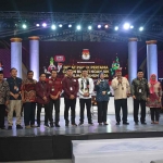 Debat publik yang digelar KPU Nganjuk.