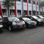 Sejumlah kendaraan dinas Pemkot Surabaya yang sudah 