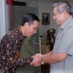 Presiden terpilih Jokowi bertemu Presiden SBY di Bali.  Tampak Jokowi saat bertemu SBY di Istana Merdeka. Foto: Biro Pers Istana Presiden