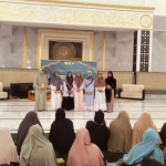 Seminar yang digelar Divisi Kemuslimahan Takmir Masjid KH Abdurrahman Wahid UTM.