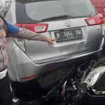 Kecelakaan beruntun di KM 759 ruas Tol Sidoarjo menuju Kejapanan, Rabu (16/11/2022)