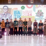 Jajaran OPD dan Forkopimda Pamekasan saat acara parade batik