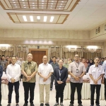 Wakil Bupati Gresik dalam Workshop Pengembangan Ekosistem Vokasi Berbasis Sinergi Industri dan Dunia Pendidikan sekaligus Monitoring dan Evaluasi Tim TKDV. Foto: Ist