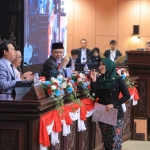 Lia Istifhama saat di Ruang Paripurna DPD RI, Rabu (15/1/2026).