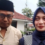 Calon Wali Kota dan Wakil Wali Kota Kediri terpilih, Vinanda Prameswati dan Gus Qowim, saat memberi keterangan kepada awak media. Foto: Ist