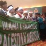 Ulama, Habaib dan Partai Idaman deklarasi dukungan Palestina Merdeka di Hotel Sari Pan Pacific, Jakarta, Minggu (6/03/2026). foto: rakisa/ BANGSAONLINE