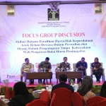 Kegiatan FGD yang  dilakukan BHP Surabaya, tentang 