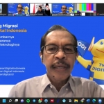 Staf Khusus Menkominfo Bidang Komunikasi Politik Philip Gobang dalam acara Sepak After Lunch Kominfo secara virtual dari Jakarta, Kamis (28/04/2022).