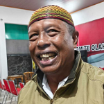 Ketua Tim Seleksi Penjaringan dan Penyaringan calon Ketua KONI Kota Blitar, Slamet Haryono Seputro.