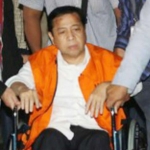 Ketua DPR RI Setya Novanto saat resmi ditahan KPK.