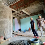 Proses rehab gedung command centre di Kabupaten Pasuruan. (foto: ist)
