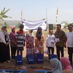 Peresmian Taman Lumbung Pangan Nusantara di Desa Kejapanan.
