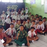 Suasana MPLS di SMPN 1 Ngasem, Kabupaten Kediri. Foto: Ist