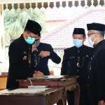 Pelantikan Dokter Rohmat Hidayat sebagai Kepala Dinas Kesehatan Kabupaten Magetan Definitif. foto: ANTON SUROSO/ BANGSAONLINE
