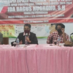 Anggota Komisi E DPRD Provinsi Ida Bagus Nugroho, didampingi Ketua Komisi III DPRD Nganjuk Marianto saat reses di Desa Wengkal, Kecamatan Rejoso, Nganjuk.