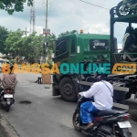 Kondisi jalan di wilayah Pantura, Situbondo. Foto: SYAIFUL BAHRI/BANGSAONLINE