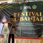 Wakil Bupati Pasuruan, M. Shobih Asrori, saat memberi sambutan.