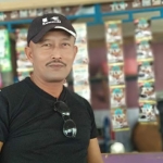 Sutrisno, Ketua Paguyuban Pasar Minulyo Pacitan. foto: YUNIARDI S/ BANGSAONLINE
