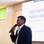 Pranata Humas Ahli Muda Biro Adminsitrasi Pimpinan Setdaprov Jatim, I Gede Alfian Septamiarsa.