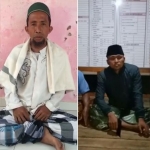 KH. Mahrus, ulama Kecamatan Klampis (Kiri) dan Kepala Desa Mano