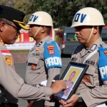 Upacara pemberhentian tidak dengan hormat (PTDH) terhadap Briptu Muhammad Risky, Foto: Dokumen Polresta Kupang