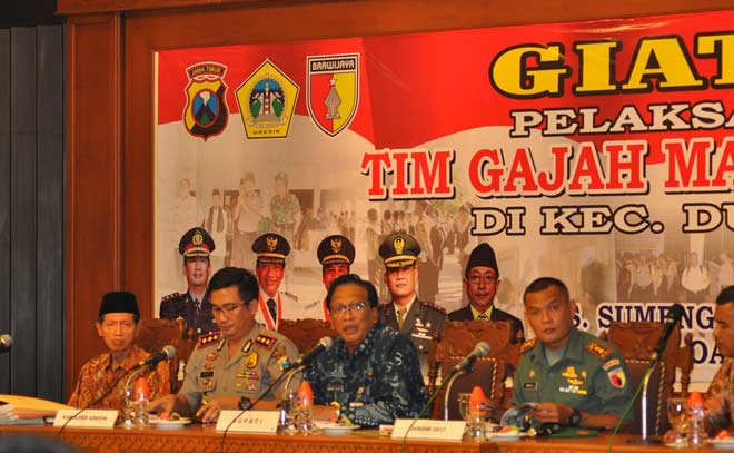 Cegah Tawuran antar Warga, Polres Gresik Intensifkan Anev