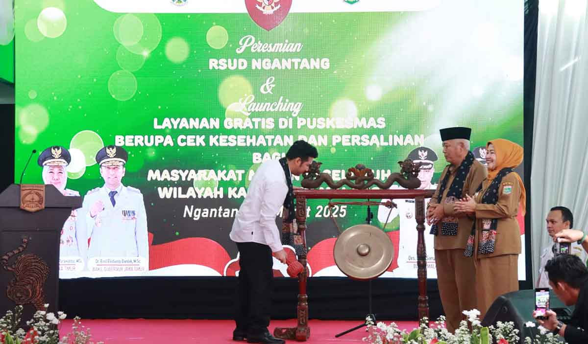 RSUD Ngantang Diresmikan, Penuhi Kebutuhan Masyarakat Malang Wilayah Barat