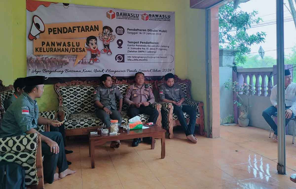 Gelar Tes Wawancara Calon Anggota PKD, Panwaslu Labang Bangkalan Pastikan Tak Ada Titipan