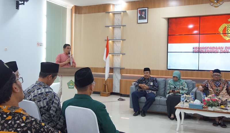 FGD yang berlangsung di kantor Kemenag Tuban