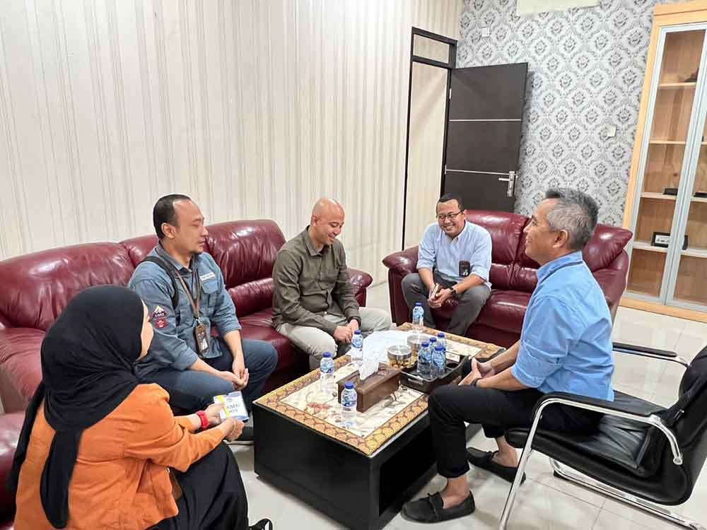 Rapat koordinasi yang digelar Kantah Kabupaten Pasuruan bersama PLN Surabaya dan PLN Malang terkait rencana peninjauan lapang. (Ist)