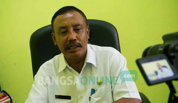 Kepala Bidang Pendidikan Dasar Dinas Pendidikan Kabupetan Jombang, Priadi. foto: rony suhartomo/ BANGSAONLINE