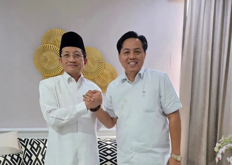  Gus Lilur saat bersilaturahmi dengan Menteri Agama RI, Prof. KH. Nasaruddin Umar