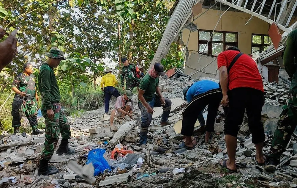 Tanah Amblas Diduga Pemicu Ambruknya Gedung SDN Trantang, Perbaikan Dikebut Saat Libur Sekolah