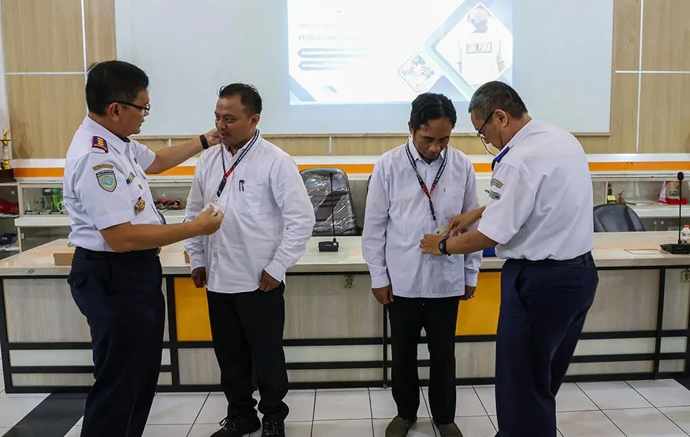 Pembukaan Pendidikan dan Pelatihan Petugas Parkir. Foto: Hms