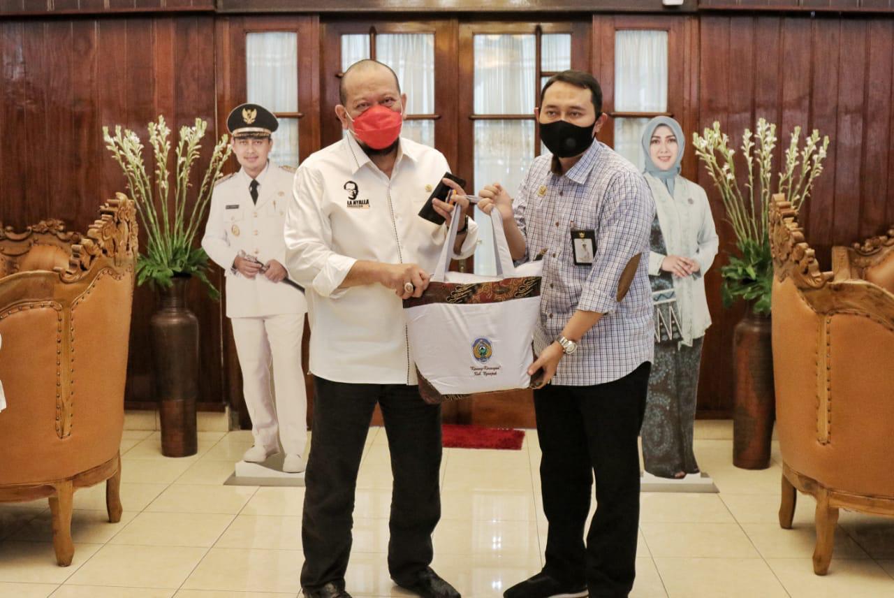 Pantau Pembangunan Ekonomi Kawasan Selingkar Wilis,  Ketua DPD RI LaNyalla Kunjungi Nganjuk