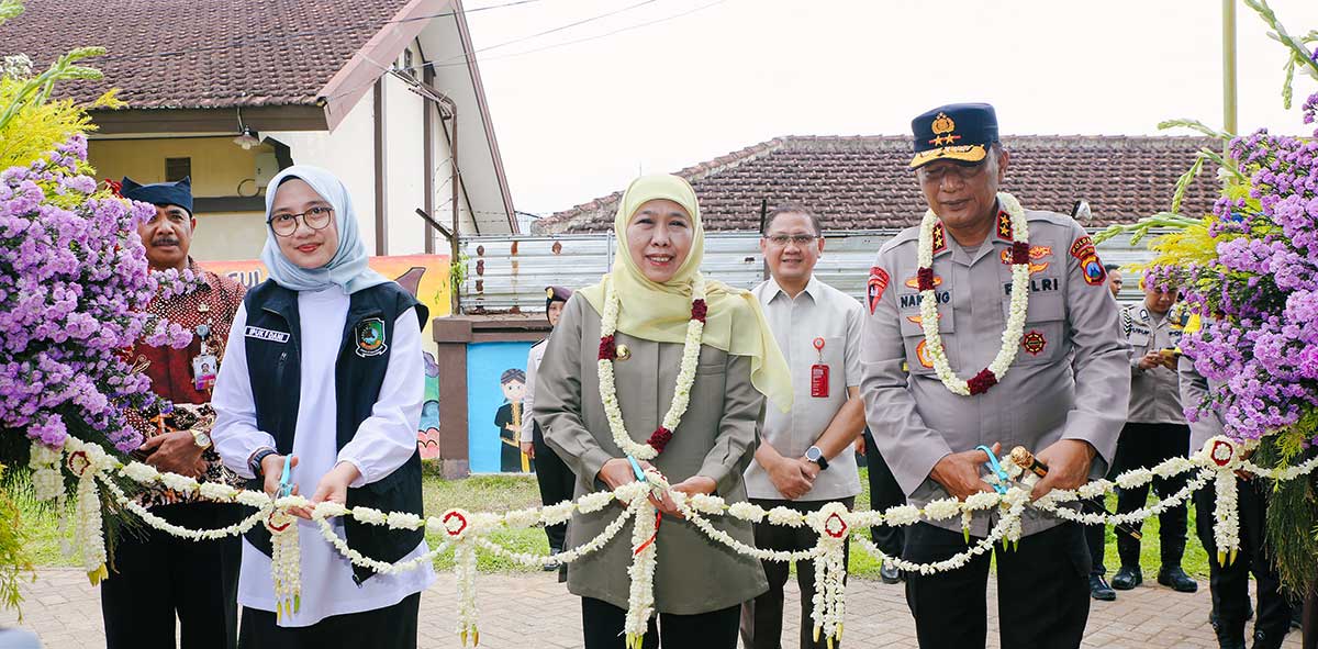 Peresmian SMAN 2 Taruna Bhayangkara Banyuwangi.