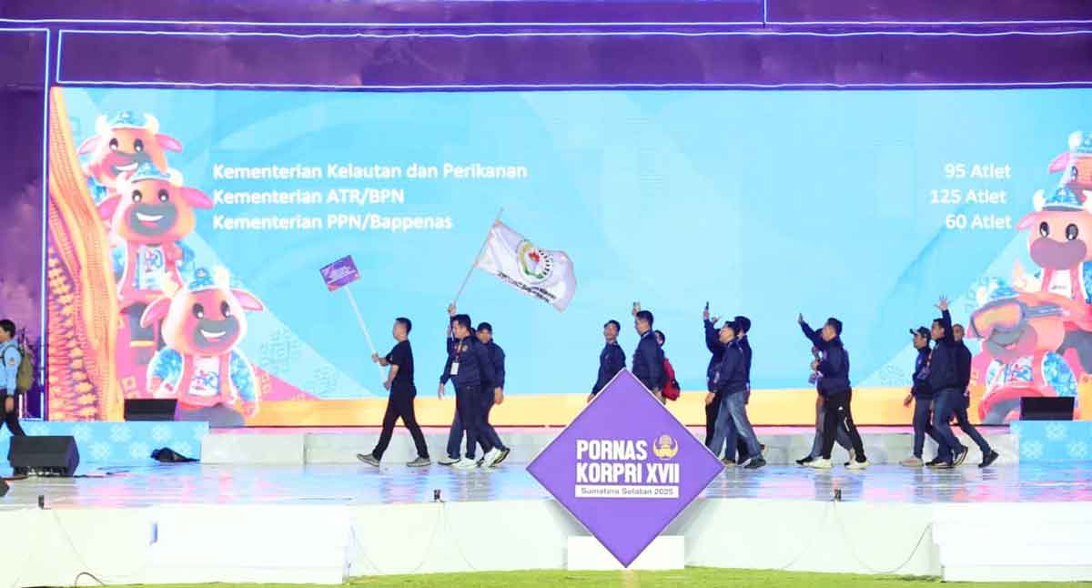 Pembukaan Pornas XVII Korpri.