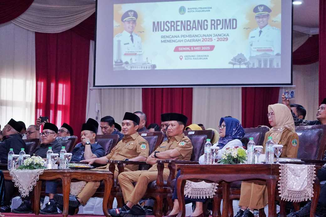 Kegiatan Musrenbang yang digelar Pemkot Pasuruan