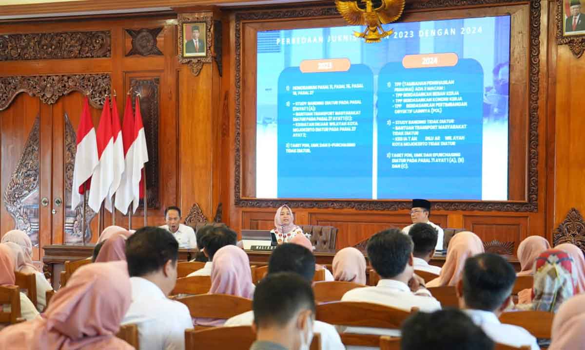 Pemkot Mojokerto Sosialisasikan Draft Pelaksanaan dan Pengendalian Kegiatan
