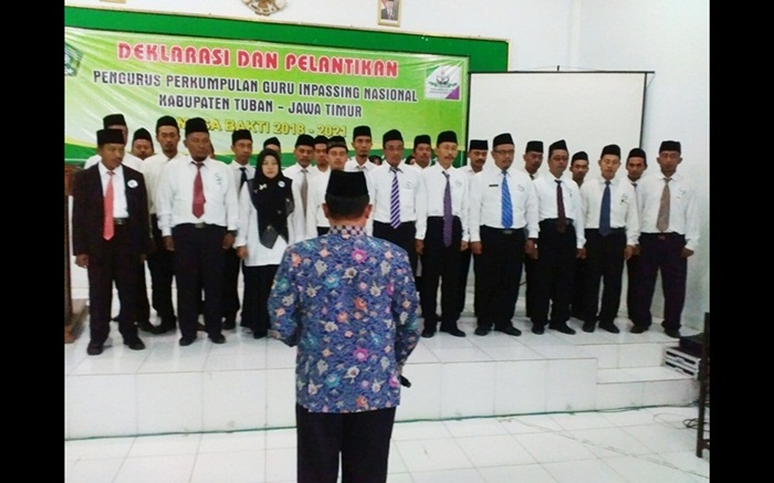 Hardiknas, Guru Inpassing Tuban Deklarasikan Kepengurusan GPIN