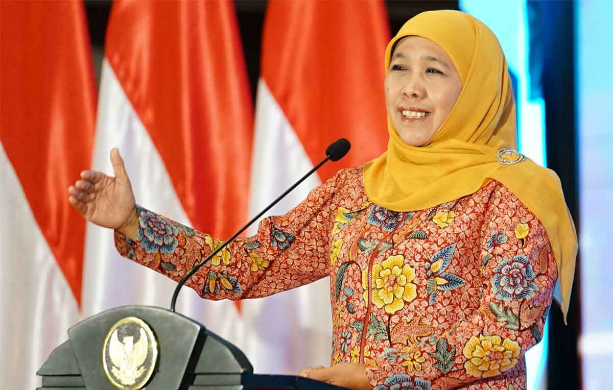 Gubernur Jawa Timur periode 2019-2024, Khofifah Indar Parawansa. 