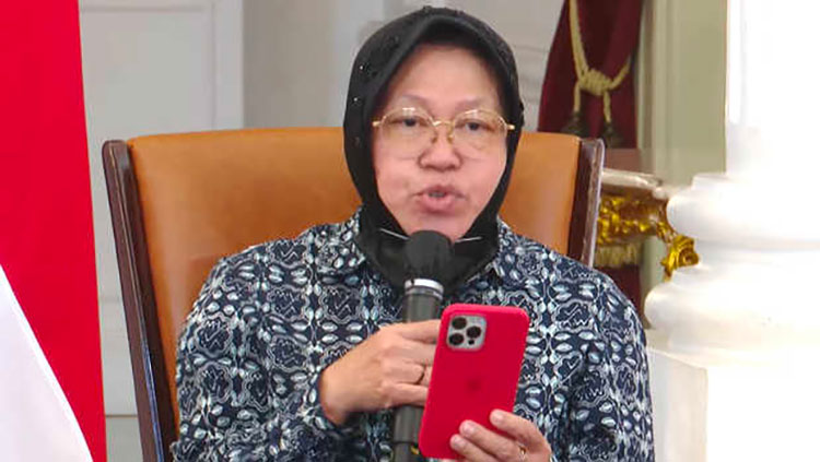 Menteri Sosial, Tri Rismaharini, Foto: Setpres